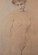 Fernand Khnopff Nude Study